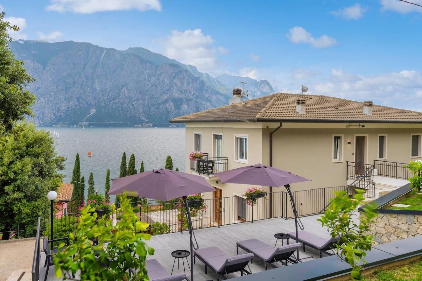 Finestra Sul Lago Malcesine Apt Riva Экстерьер фото